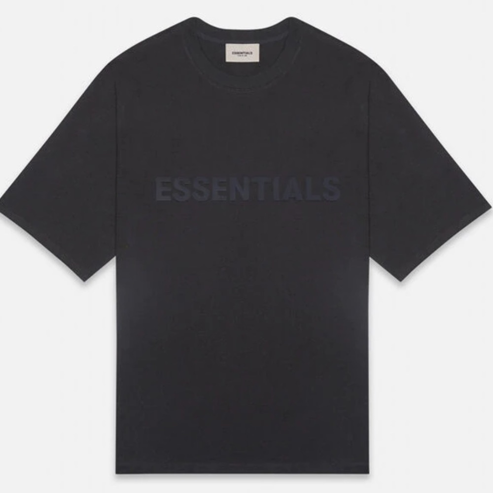 Black Fear of God ESSENTIALS shirt